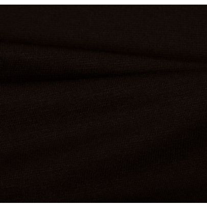 100% Wool Slub Jersey Brown Fabric