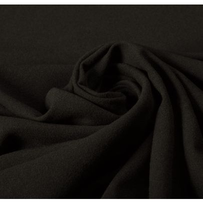 Wool Crepe Brown Fabric