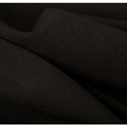 Wool Crepe Brown Fabric