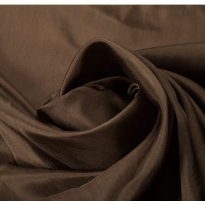 100% Silk Green Fabric