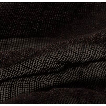 Solbiati - 100% Cotton Brown Fabric