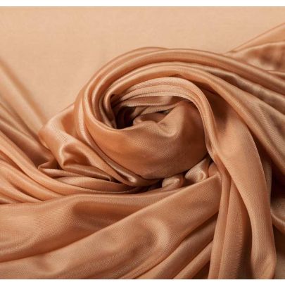 100% Rayon Interlock Beige/Brown