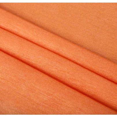 100% Rayon Orange Fabric