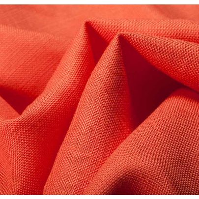 Wool Blend Orange Fabric