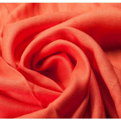 Wool Blend Orange Fabric