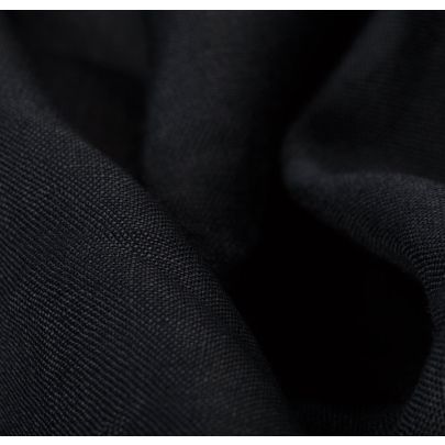 100% Linen Blue Fabric