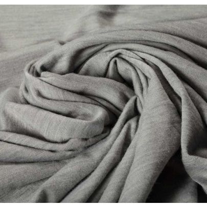 Wool Blend Grey Fabric