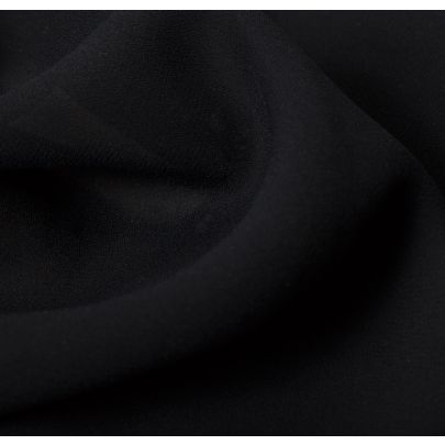 100% Polyester Georgette Blue Fabric