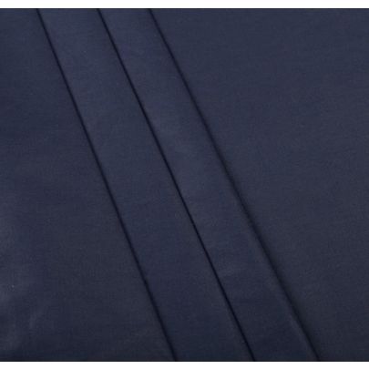 100% Cotton Paper Finish Blue Fabric