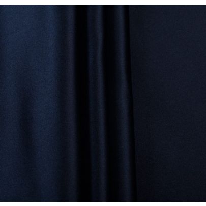 Duchess Silk Satin Blue Fabric 