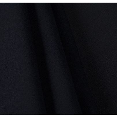 100% Polyester Georgette Blue Fabric