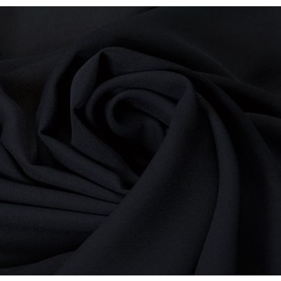 100% Polyester Georgette Blue Fabric