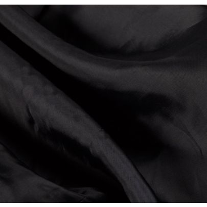 100% Silk Navy Fabric