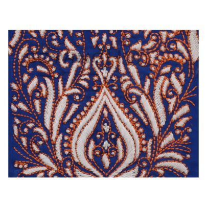 Aubree Thread Embroidery - satin stitch, running stitch, and French knots