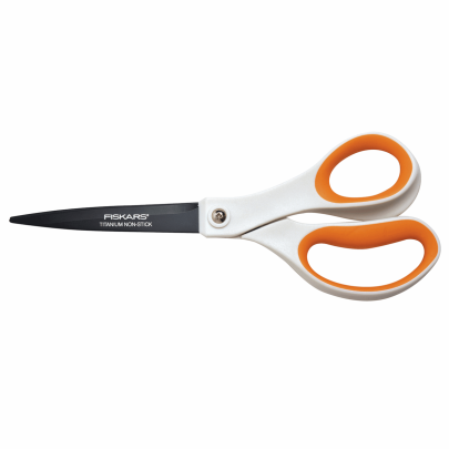 Fiskars Scissors Universal Purpose Titanium Non-Stick 21cm R-H