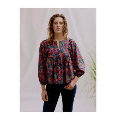 Liberty Sewing Patterns - Women's Ladies Esther Tunic Sleeve Shirt - Confident Beginner/Intermediate Sewing Pattern - Sizes UK 6- UK 22