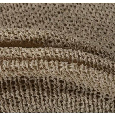 100% Polyamide Beige Fabric