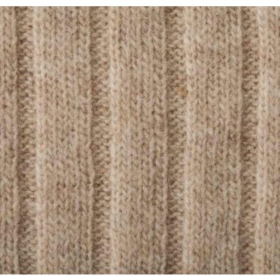 100% Wool Beige Fabric