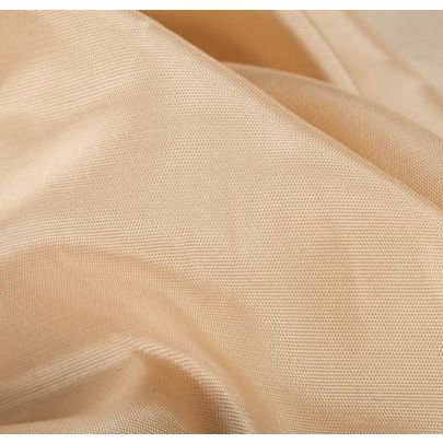 100% Silk Beige Fabric