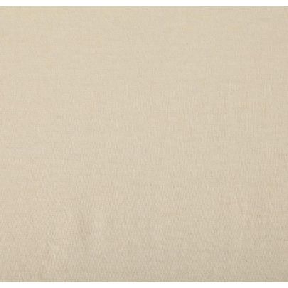 Cotton Elastane Blend Cream Fabric