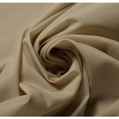 Poly Elastane Cream Fabric
