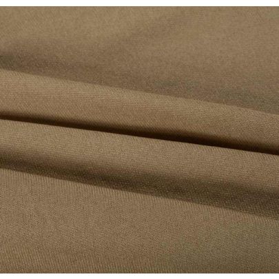 Wool Rayon Blend Brown Fabric