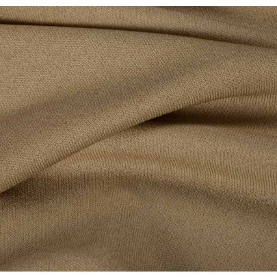 Wool Rayon Blend Brown Fabric