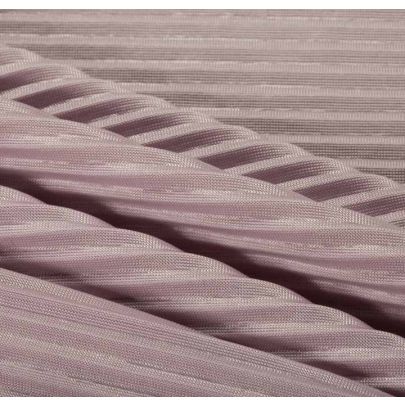 Pleated Viscose Pink Fabric