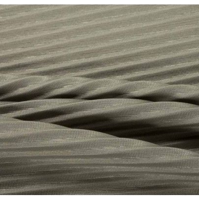 Pleated Viscose Grey Fabric