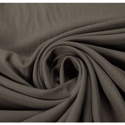 Solbiati - 100% Cotton Grey Fabric