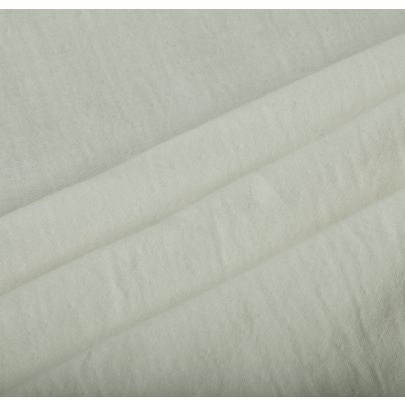 100% Cotton Two-Ply White Fabric