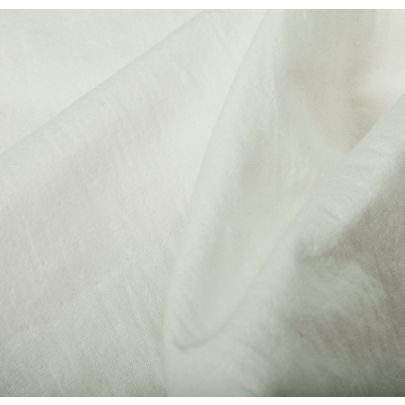 100% Cotton Two-Ply White Fabric