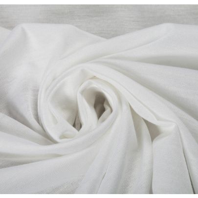 100% Cotton Jersey 160gsm White Fabric