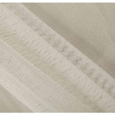 Polyamide Mesh White Fabric