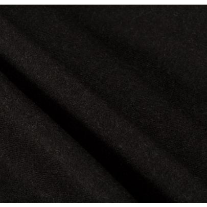 100% Wool Flan Grey Fabric