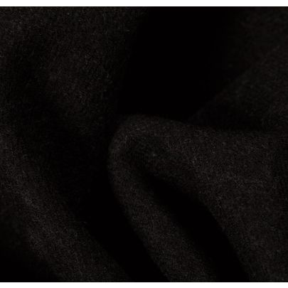 100% Wool Flan Grey Fabric