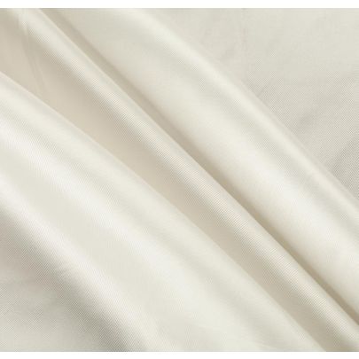 100% Rayon Satin White Fabric