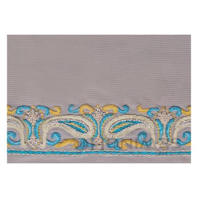 Arlene Thread Embroidery - embellished pattern made with luxurious silk yarn and various stitching techniques