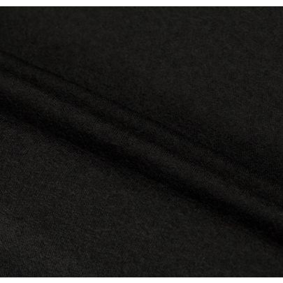 100% Wool Black Fabric