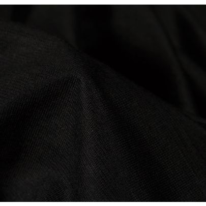 Rayon Elastane Jersey Black Fabric