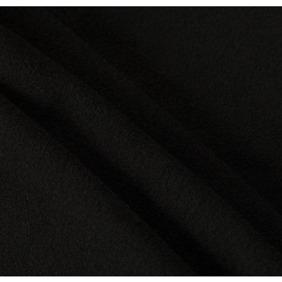 Wool Black Fabric
