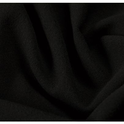Wool Black Fabric