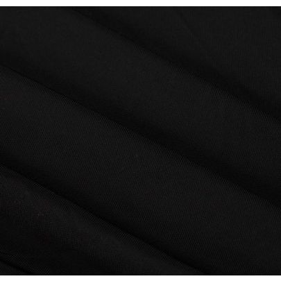 100% Rayon Interlock Black Fabric