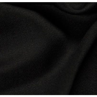 100% Wool Black Fabric