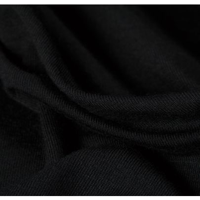 Rayon Elastane Jersey Black Fabric