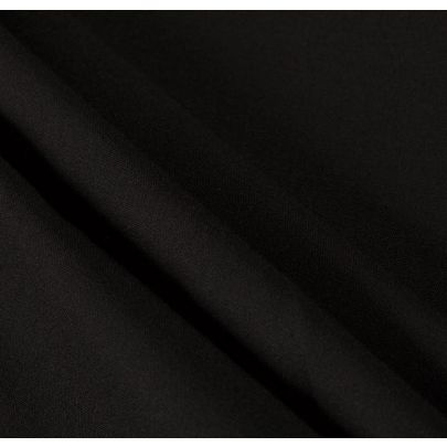 Wool Black Fabric