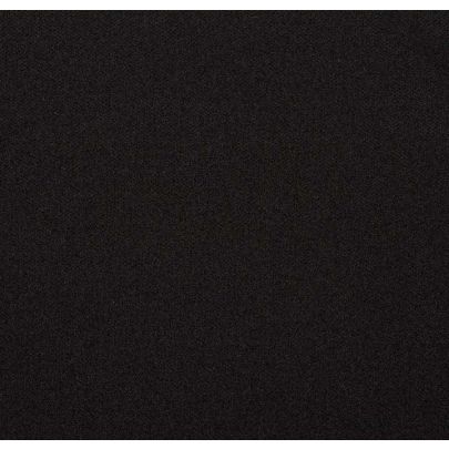 Poly Interlock Black Fabric