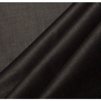 100% Cotton Black Fabric