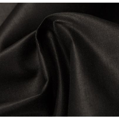 100% Cotton Black Fabric