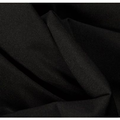 100% Polyester Mesh Black Fabric